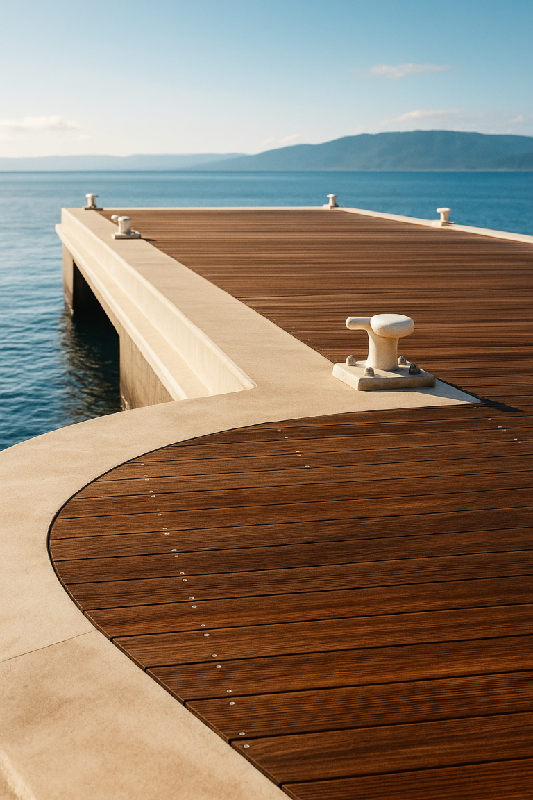 Tranquil Wooden Pier DECK