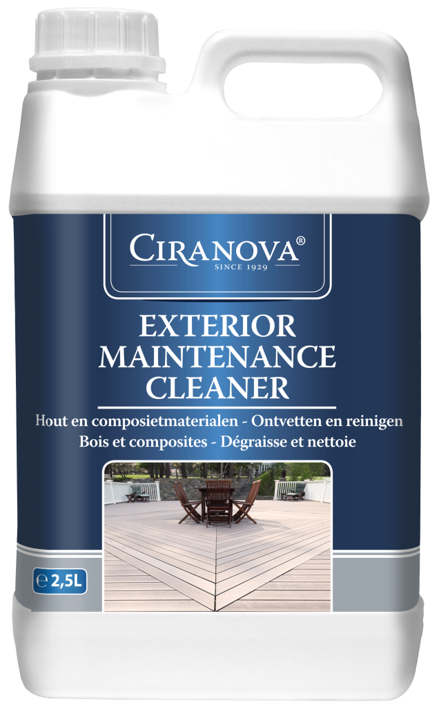 חומר ניקוי ותחזוקה לעץ חוץ – EXTERIOR MAINTENANCE CLEANER